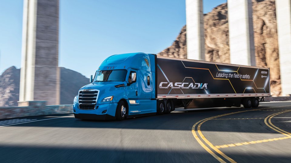 Cascadia on highway